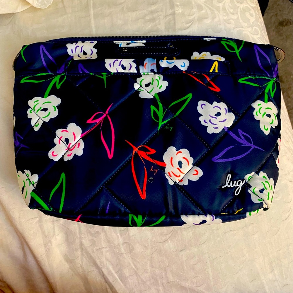 Like New Condition!! - Lug Flare 2 Crossbody with 2 Straps in Bright Floral